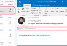 Secure your email by using a digital signature