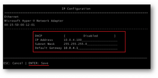 Configuring a Nano Server